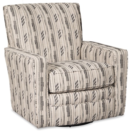 Upholstered Swivel Glider