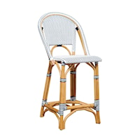 Blue Leroy Counter Stool