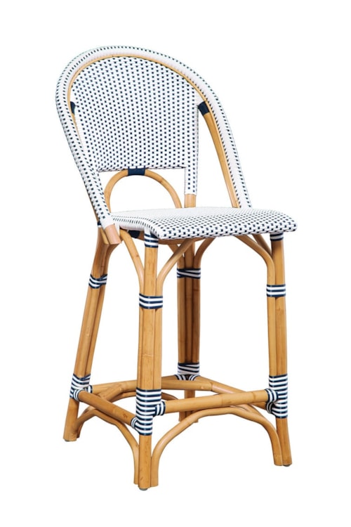Blue Leroy Counter Stool