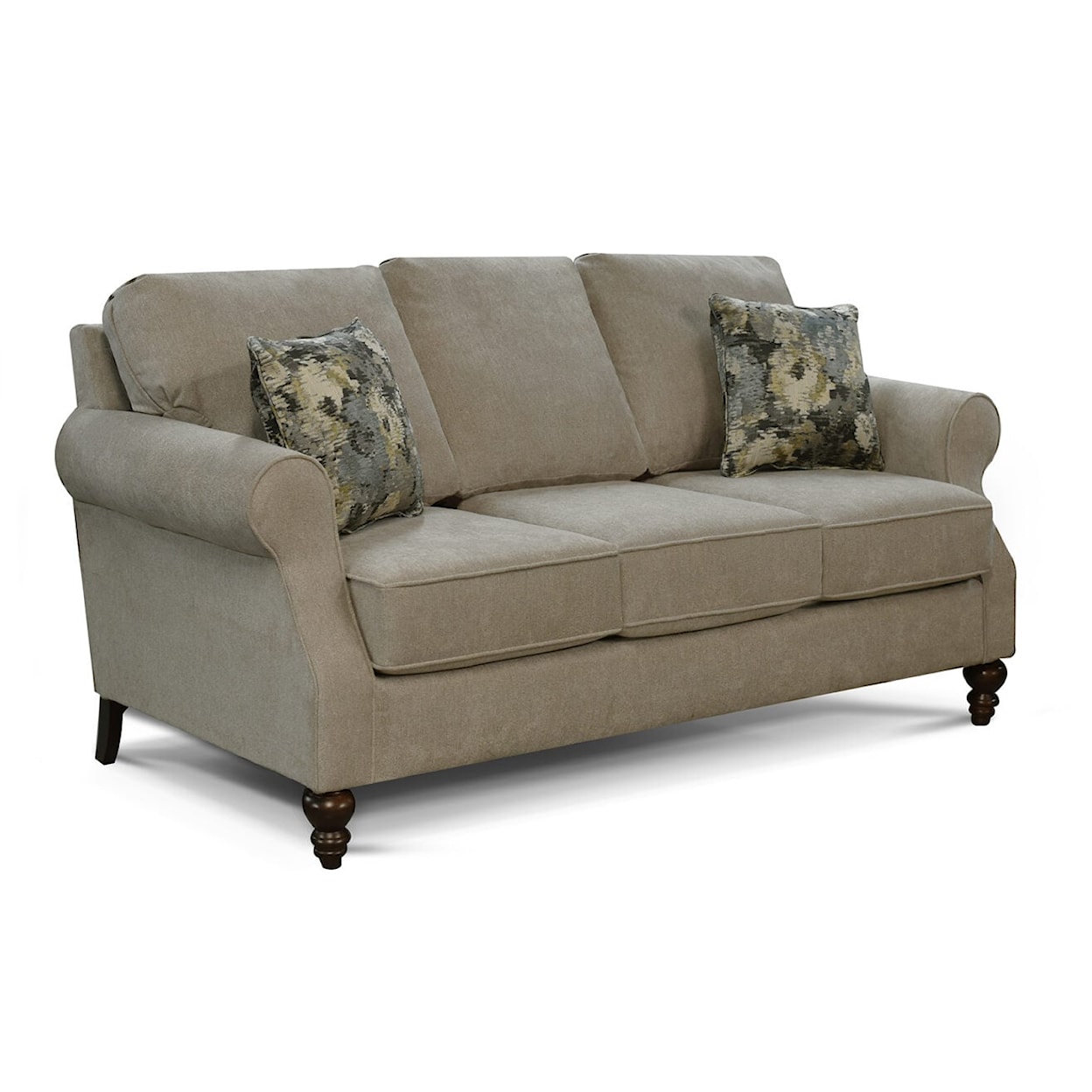 Tennessee Custom Upholstery Brinson and Jones Small Scale Sofa