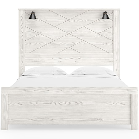 Queen Panel Bed