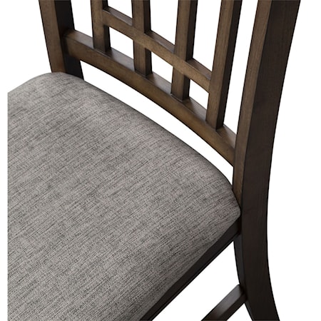 Lattice Back Side Chair