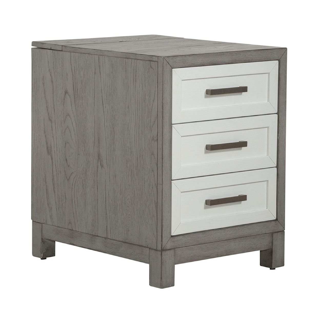 Liberty Furniture Palmetto Heights 3-Drawer Chairside Table