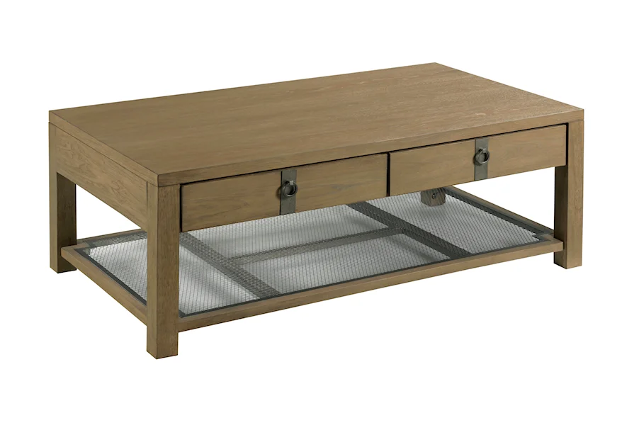 Maya Rectangular Drawer Coffee Table by Hammary at Sheely's Furniture & Appliance