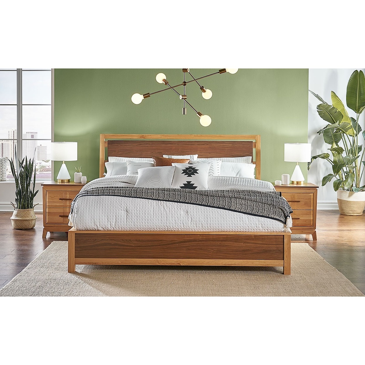 AAmerica Modway Queen Low Profile Bed