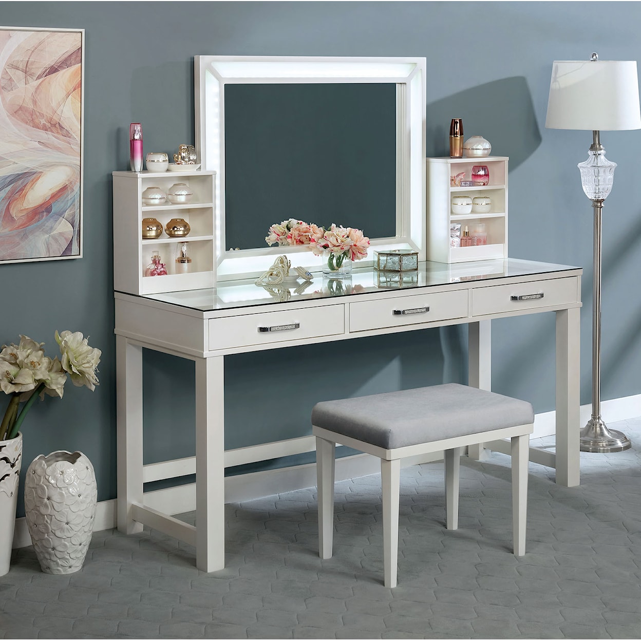 Furniture of America - FOA Stephanie Vanity Set