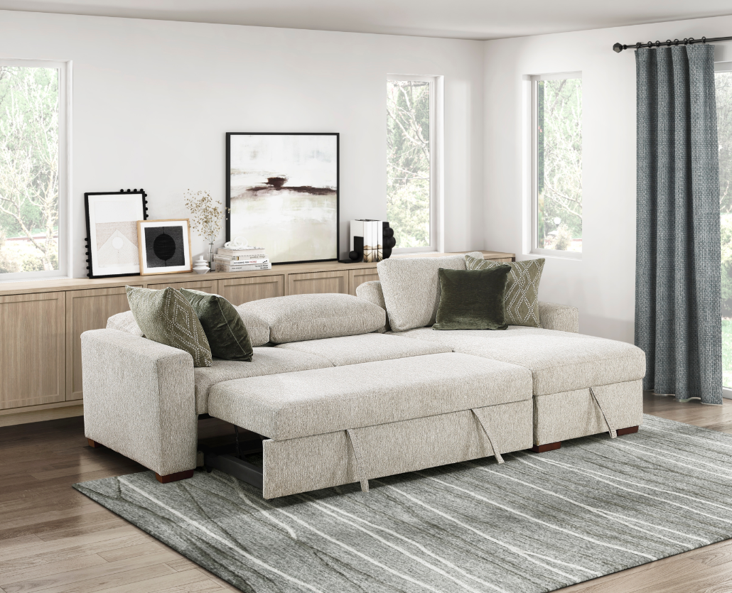Homelegance Isla 2-Piece Sectional Sofa