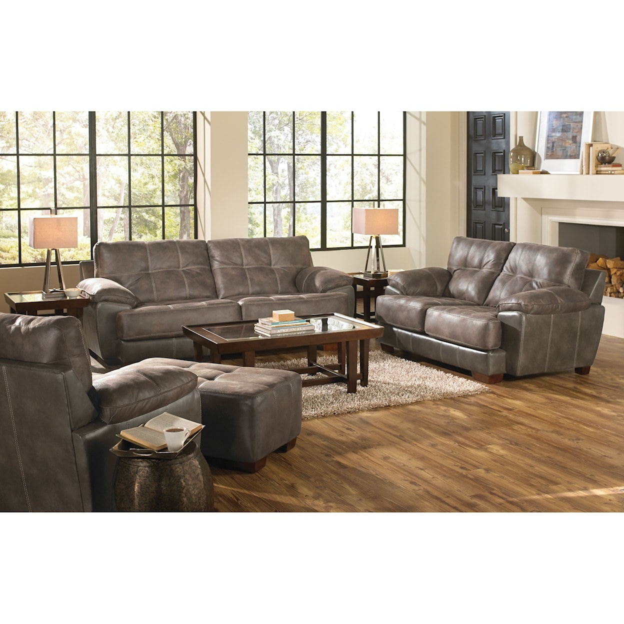 Jackson Furniture 4296 Drummond Two Seat Loveseat