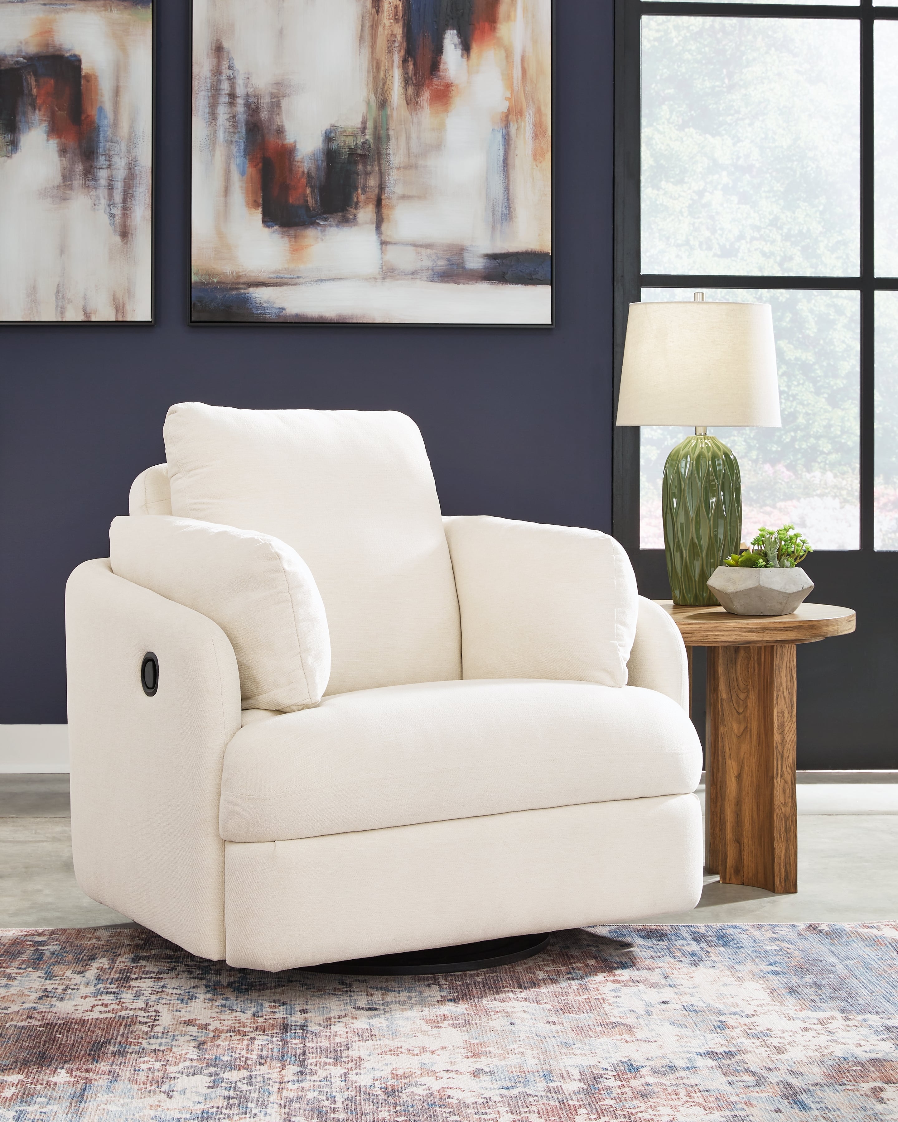 Signature Design by Ashley Modmax 5-Piece Sectional And Swivel Glider Recliner