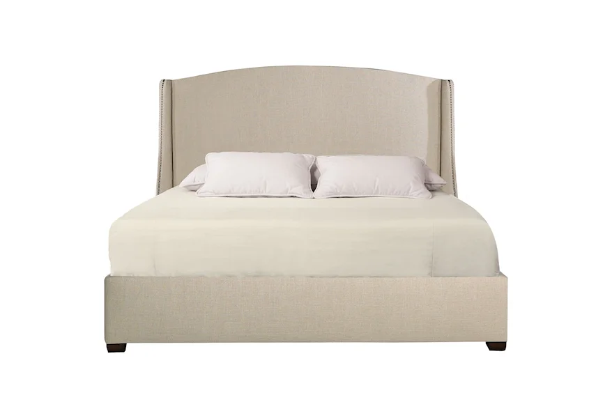 Interiors King Cooper Wing Bed 64"H by Bernhardt at Baer's Furniture