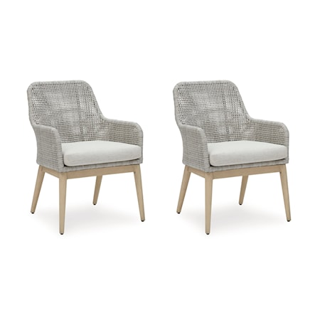 Outdoor Dining Arm Chair (Set of 2)