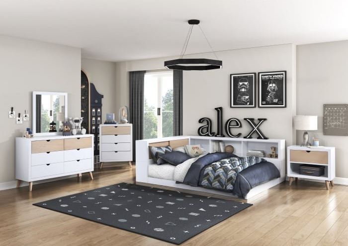 4-Drawer Bedroom Chest