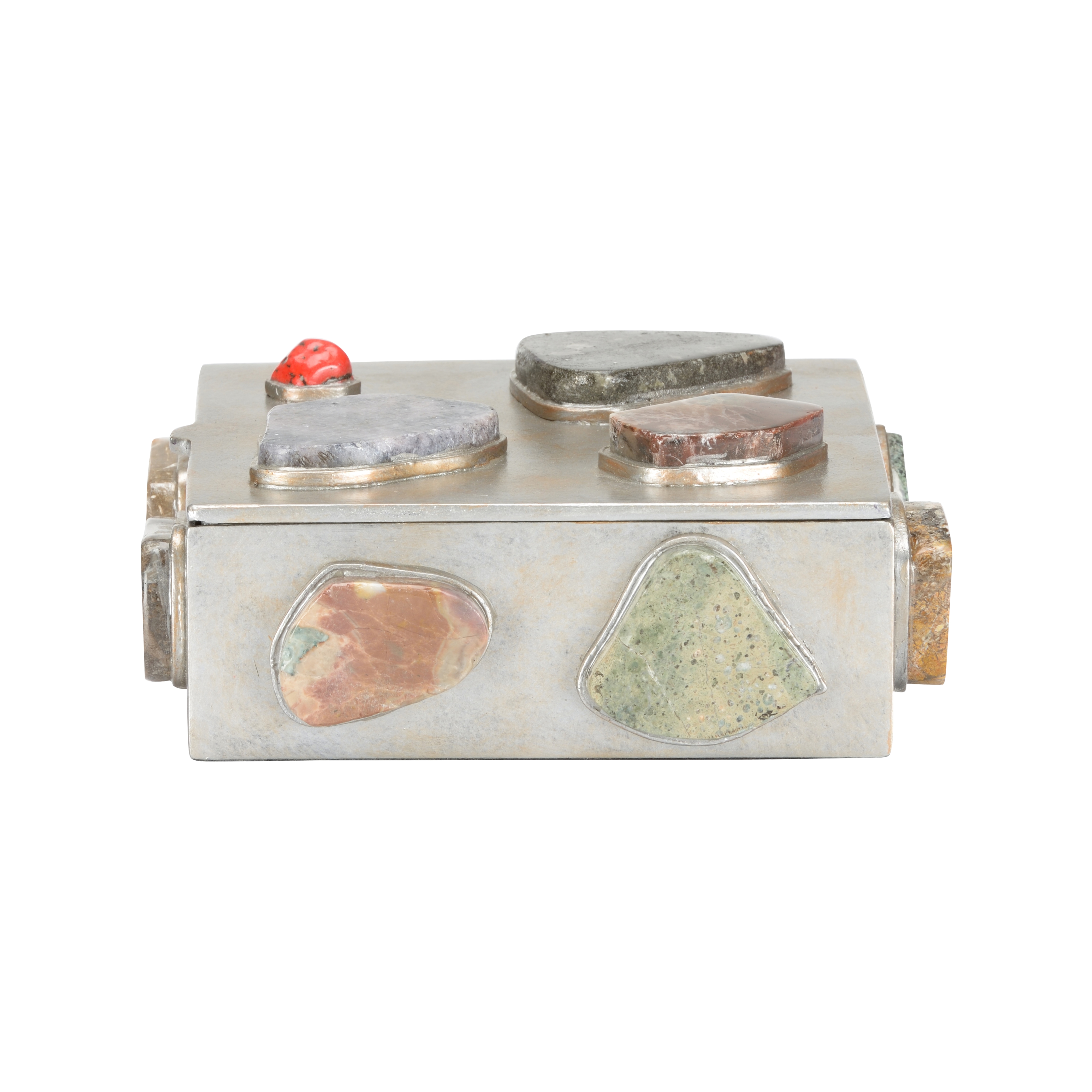 Chelsea House Chelsea House Misc Caribbean Gold Jewelry Box-Square (Sm)