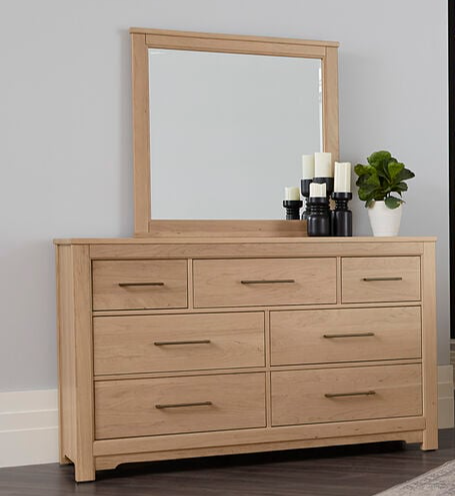 Artisan & Post Crafted Cherry Upholstered Queen Bedroom Set