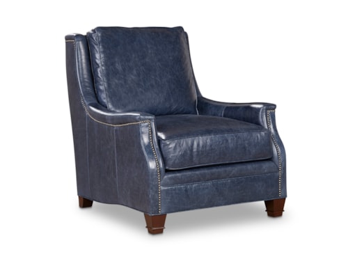 Transitional Chair with Nailheads