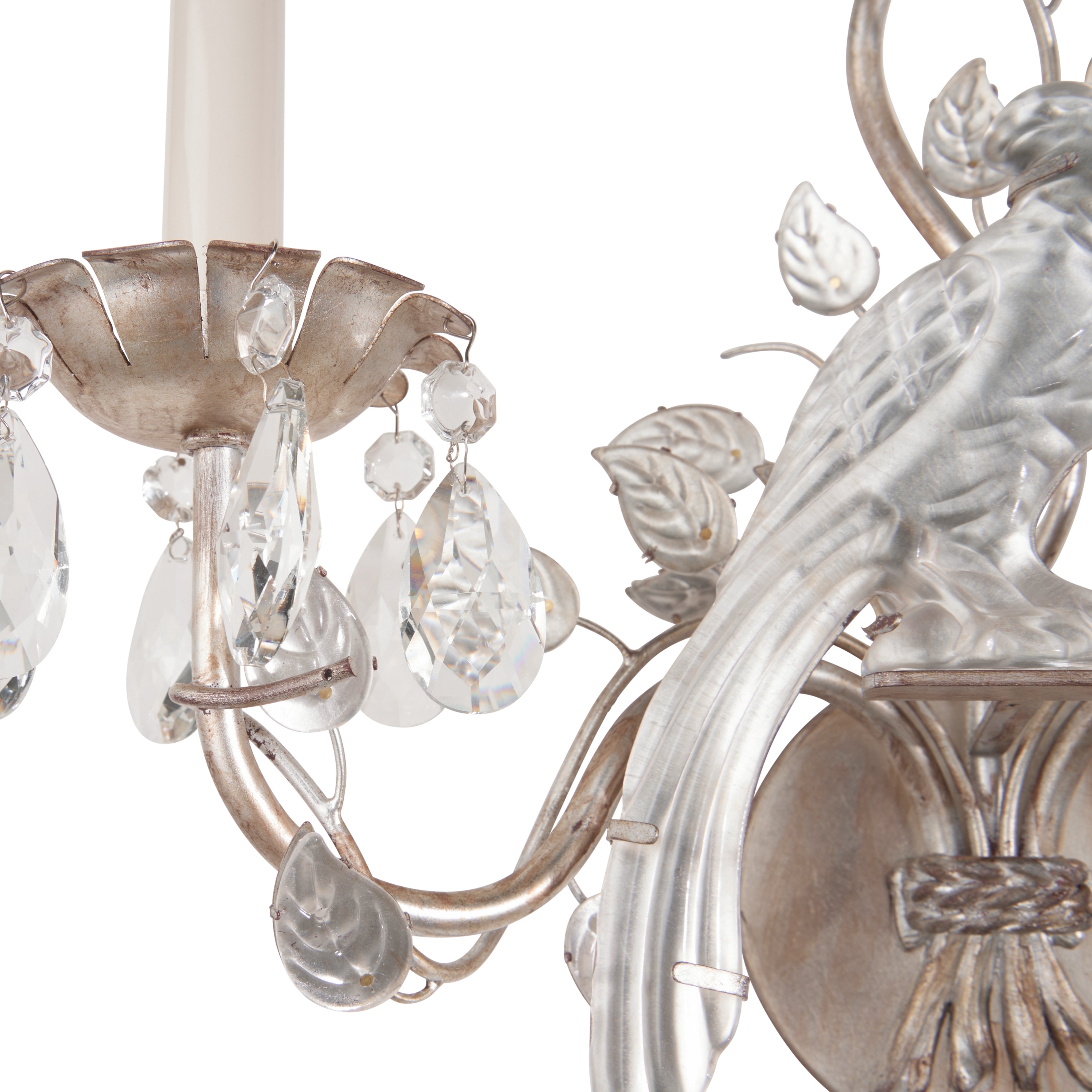 Chelsea House Chelsea House Misc Crystal Bird Sconce - Left