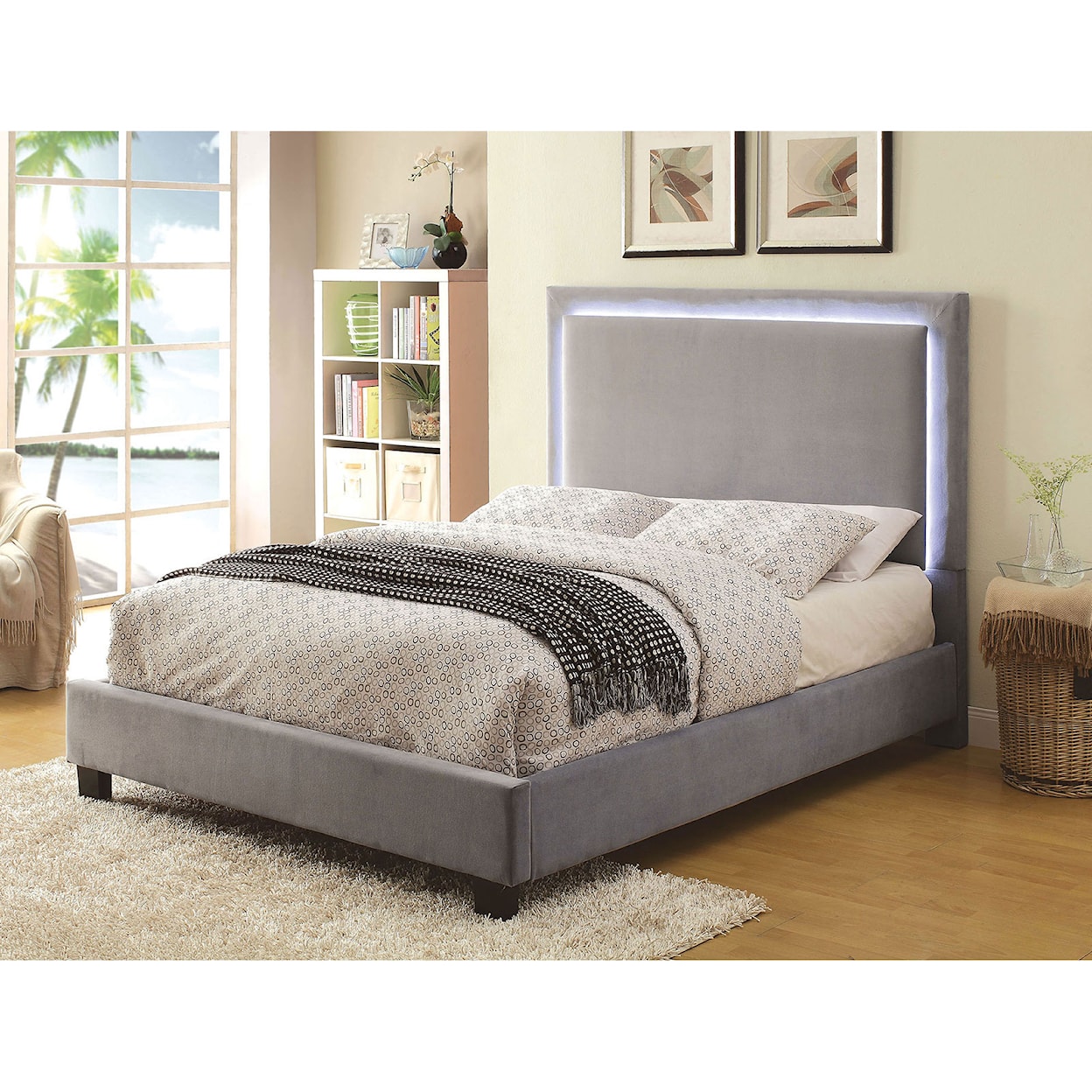Furniture of America - FOA Erglow Queen Bed