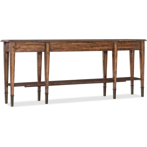 Transitional Console Table with 2 Drawers