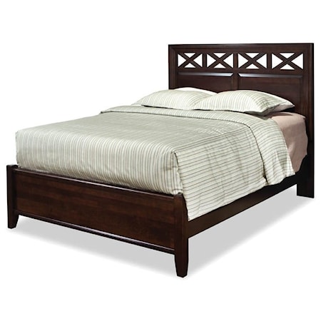 Queen Glen Panel Bed