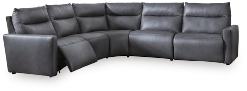 5-piece Power Reclining Sectional