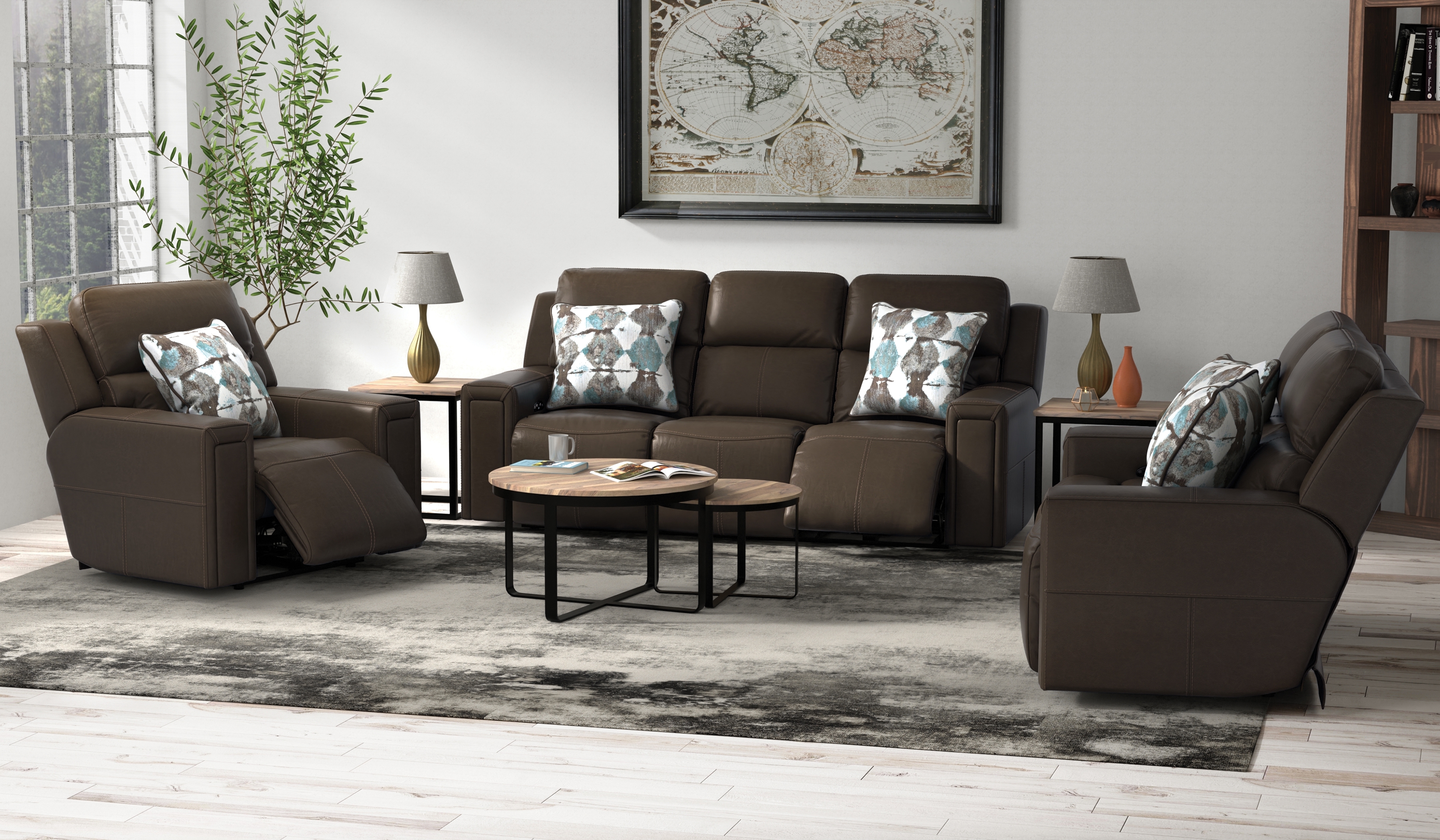 Catnapper Arezzo Zero Gravity Power Reclining Loveseat