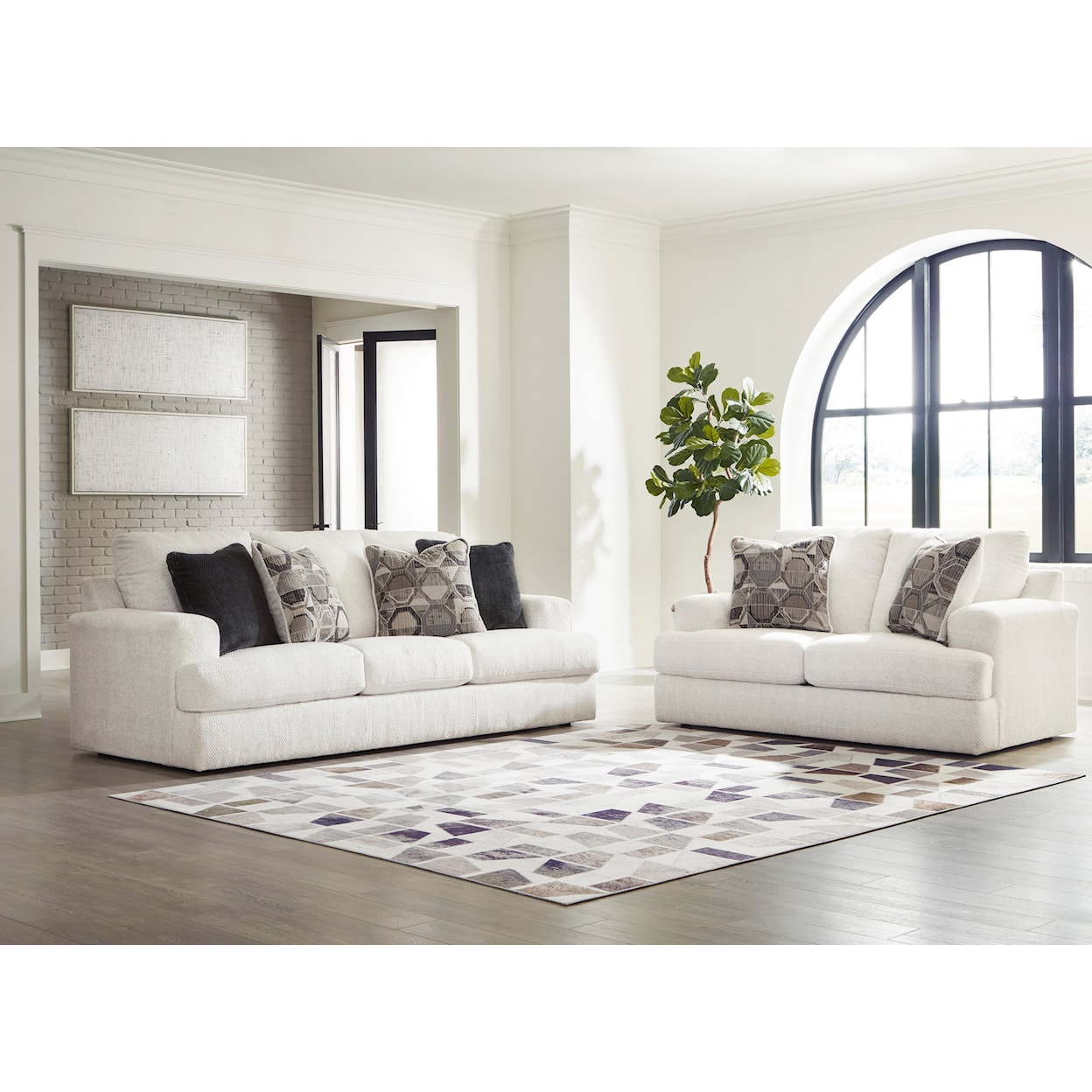Ashley Furniture Signature Design Karinne Living Room Set