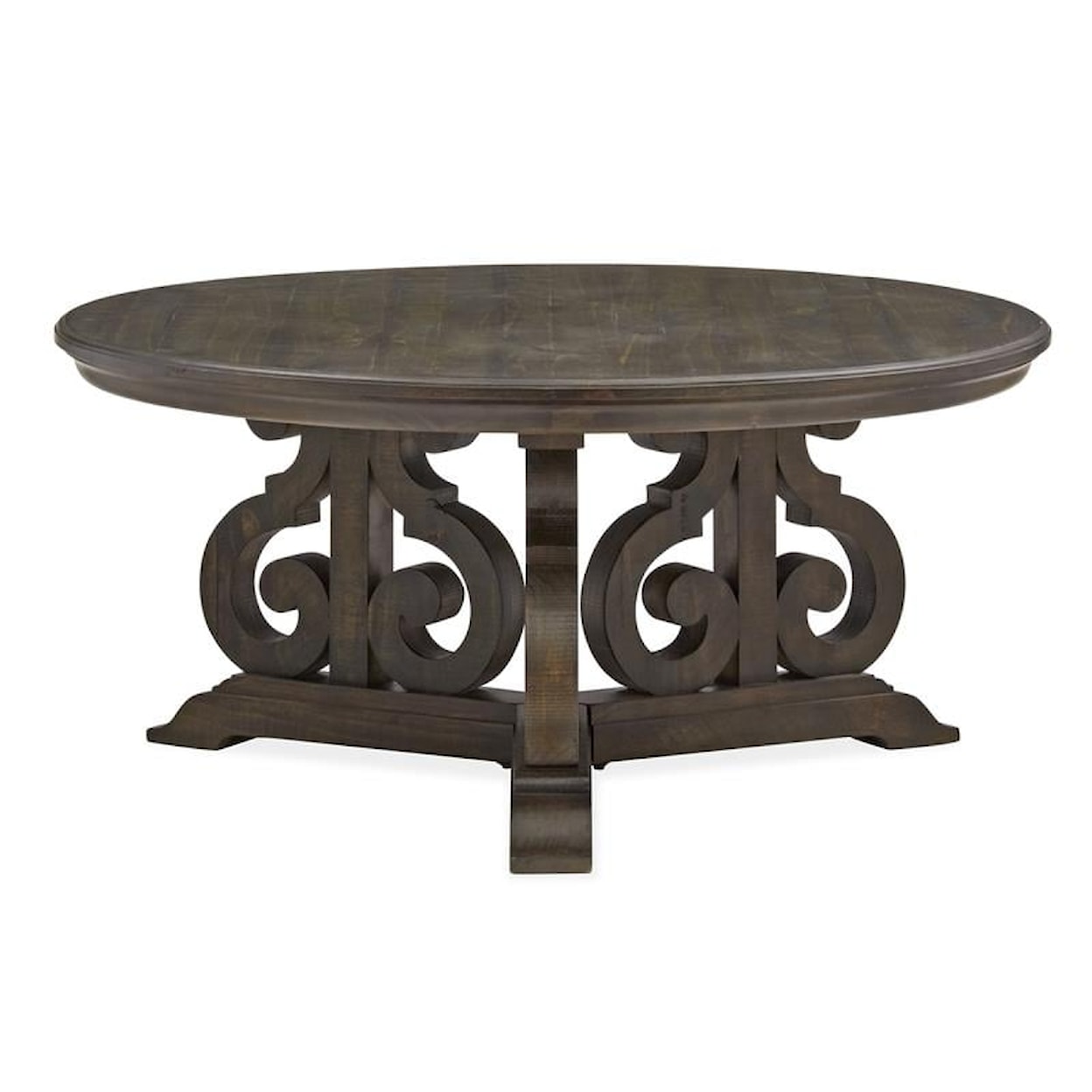 Magnussen Home Bellamy Occasional Tables Round Cocktail Table