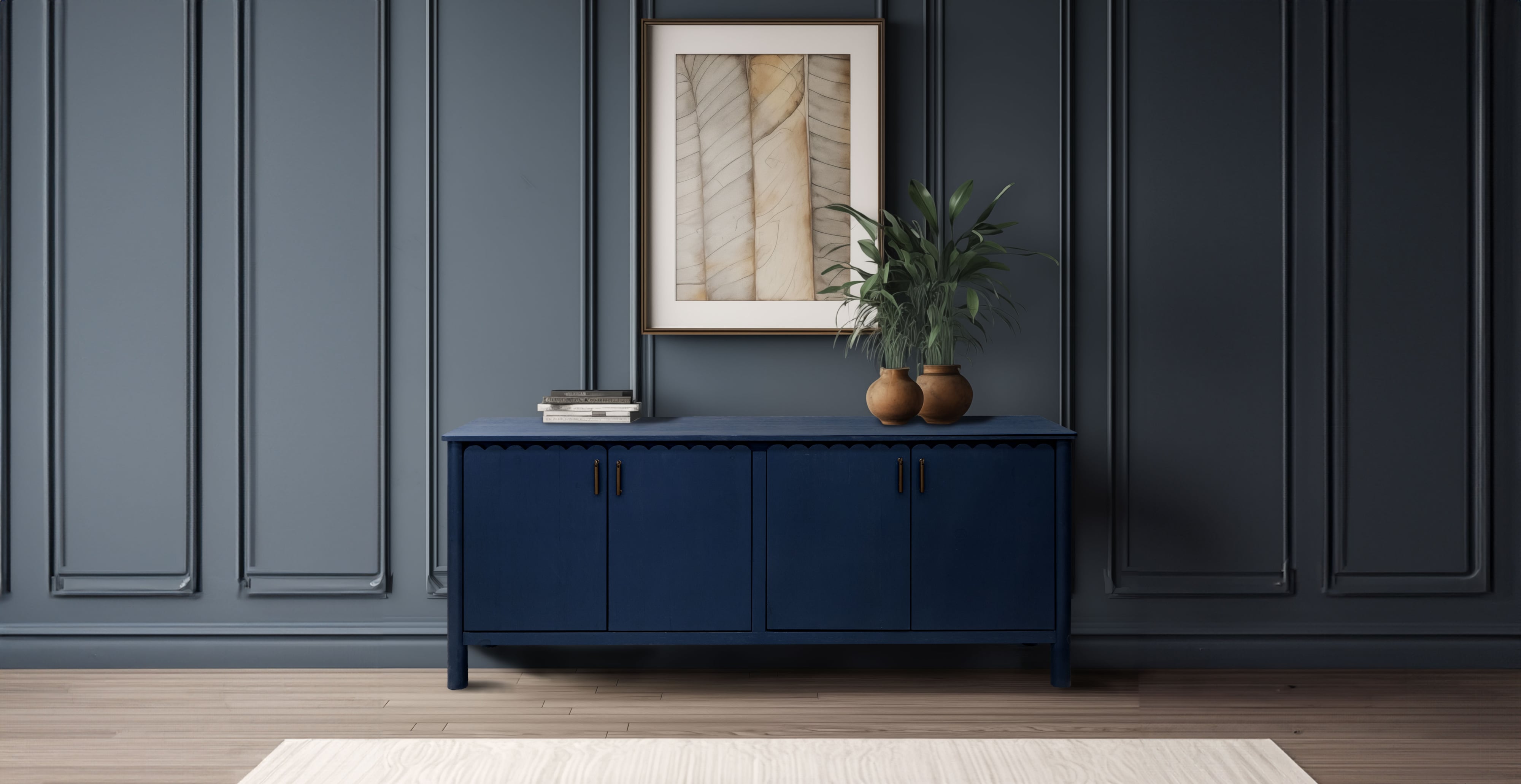 International Furniture Direct Jazmine 4-Door Console