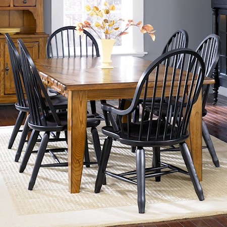 Casual 7-Piece Dining Set