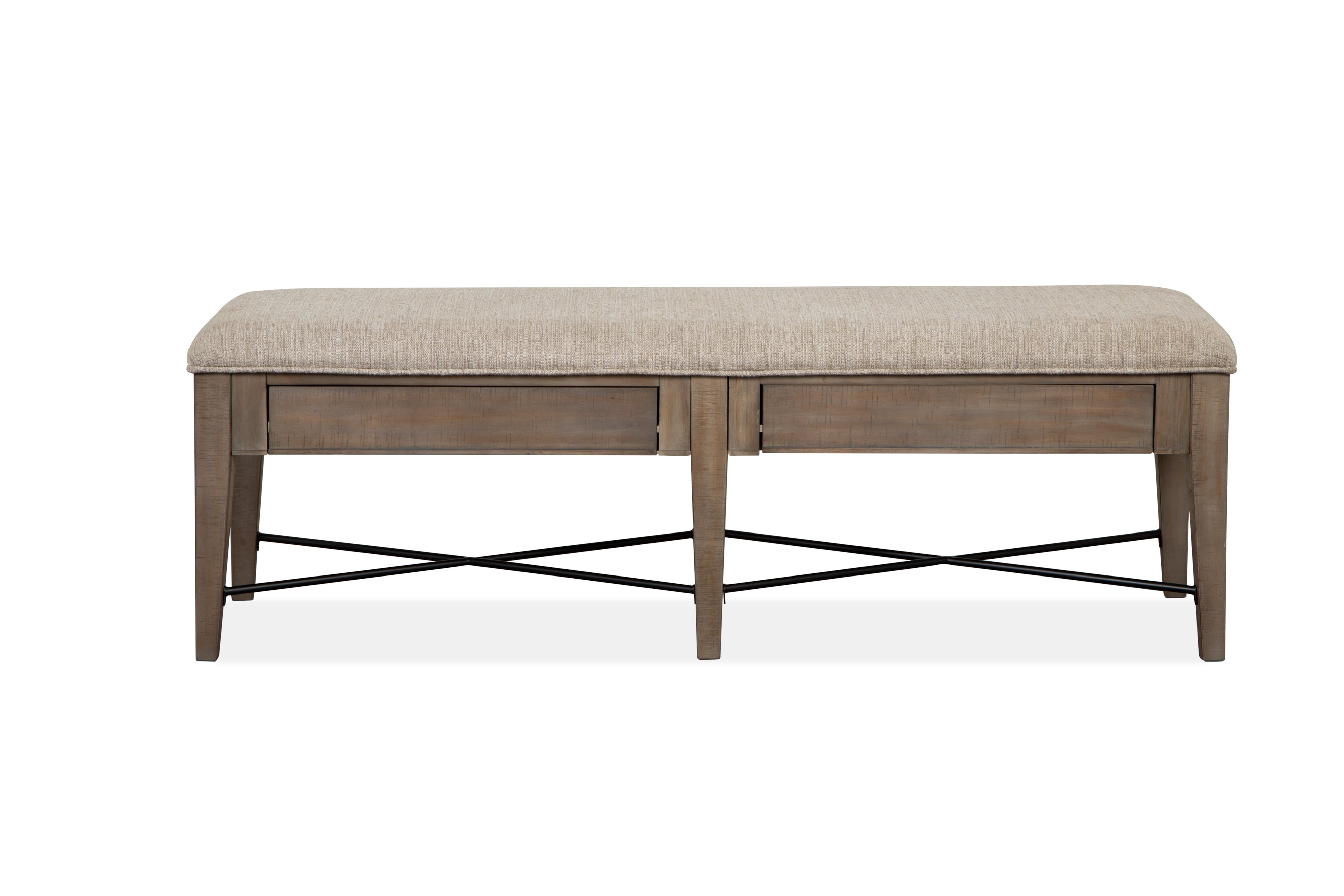 Sharon Paxton Place Bench with Upholstered Seat
