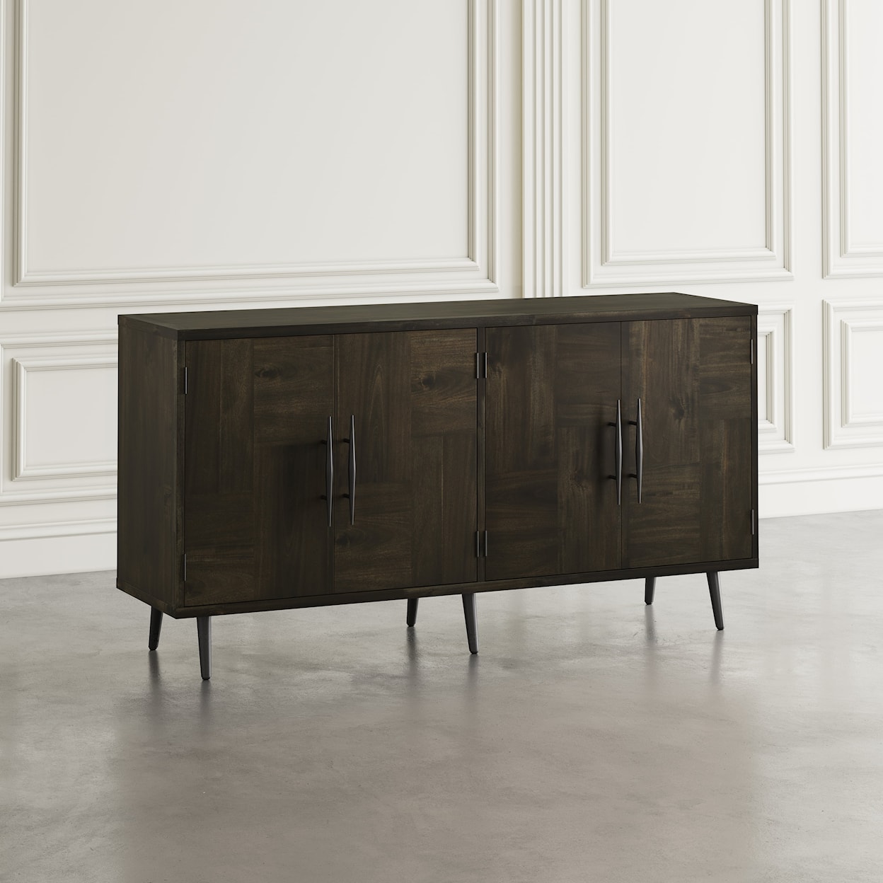 Jofran Colhane 4-Door Accent Cabinet