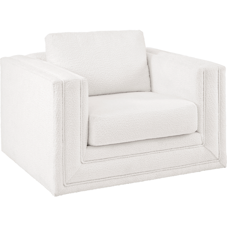 Lounge Chair, O-Ivory