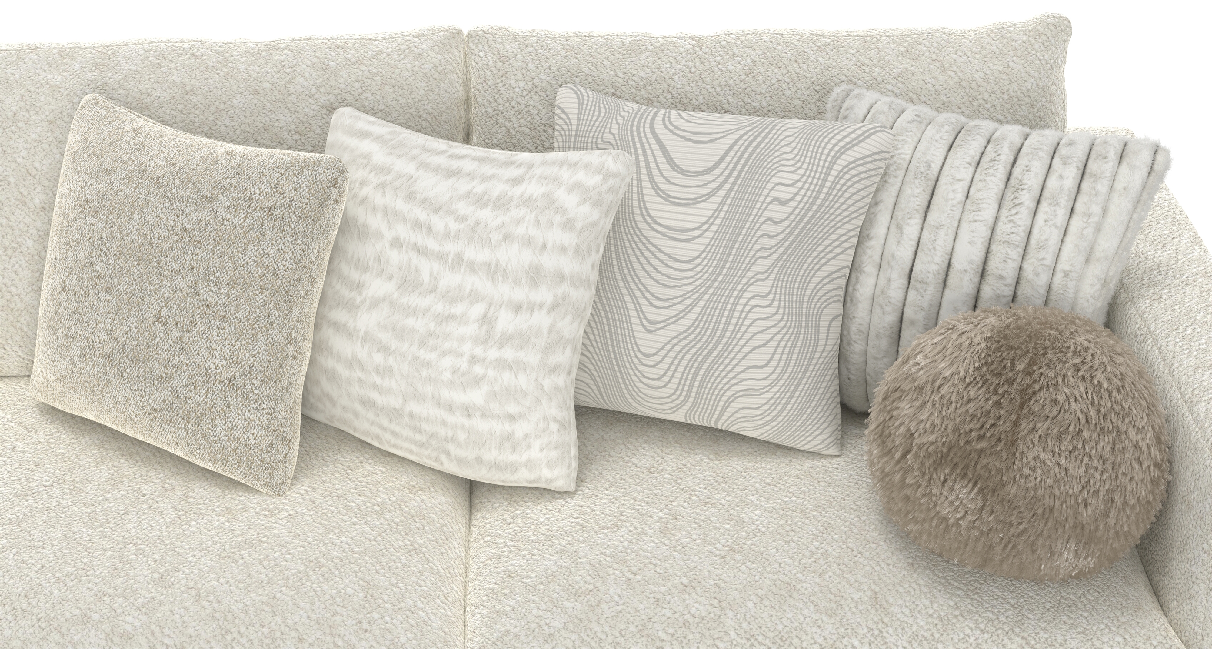 Jackson Furniture Ritzy 4-Piece Sectional Sofa