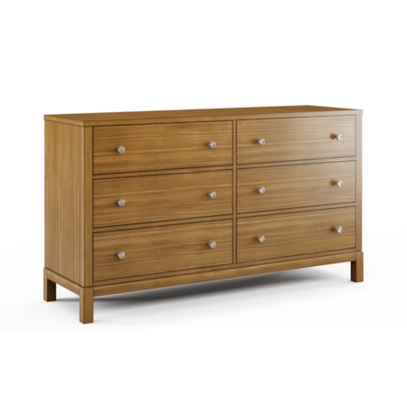 6-Drawer Double Dresser