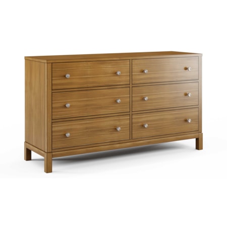 6-Drawer Double Dresser