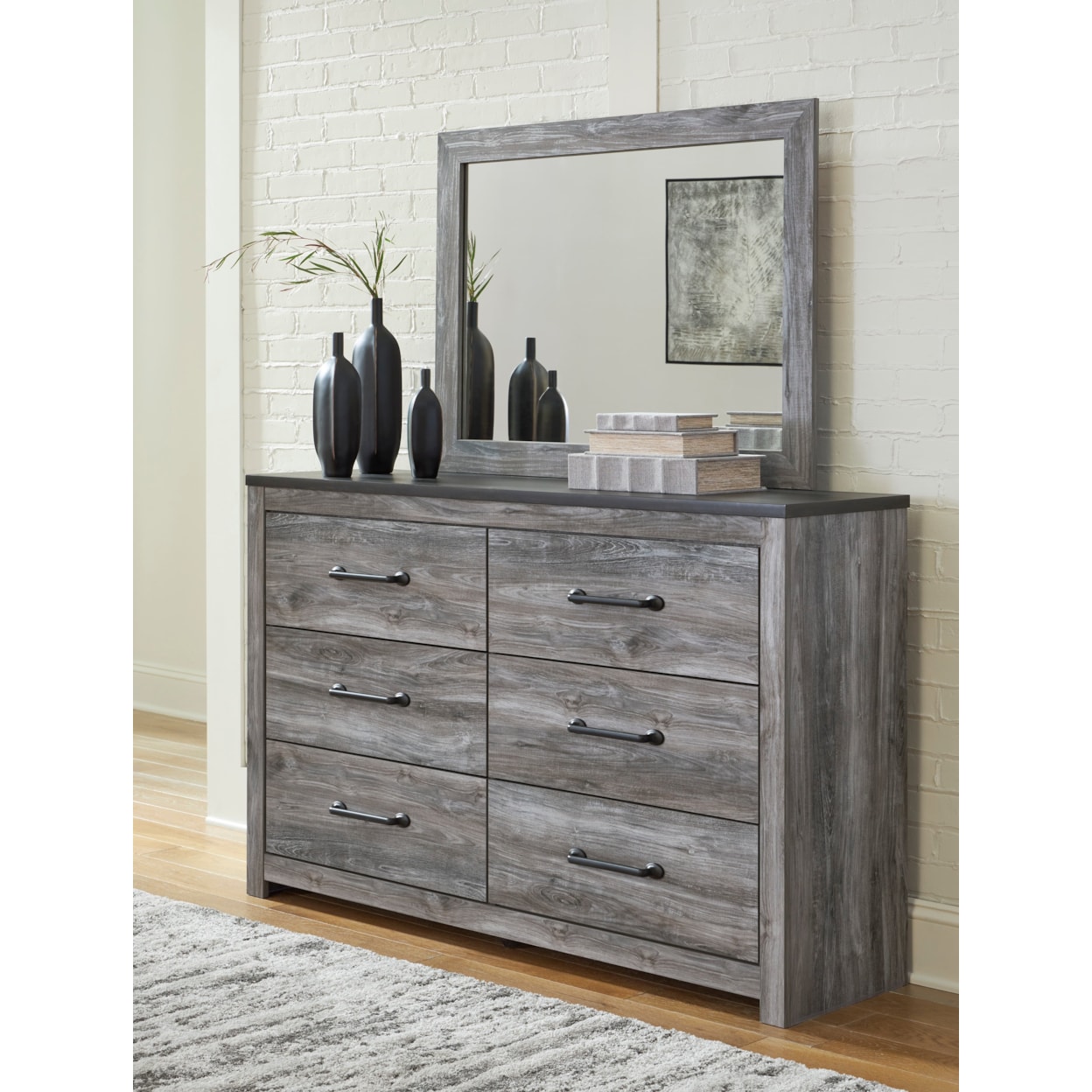 Ashley Furniture Signature Design Bronyan Dresser and Mirror