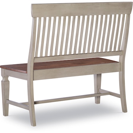 Slatback Bench