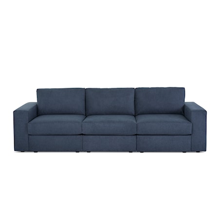 Wide-Arm Sofa