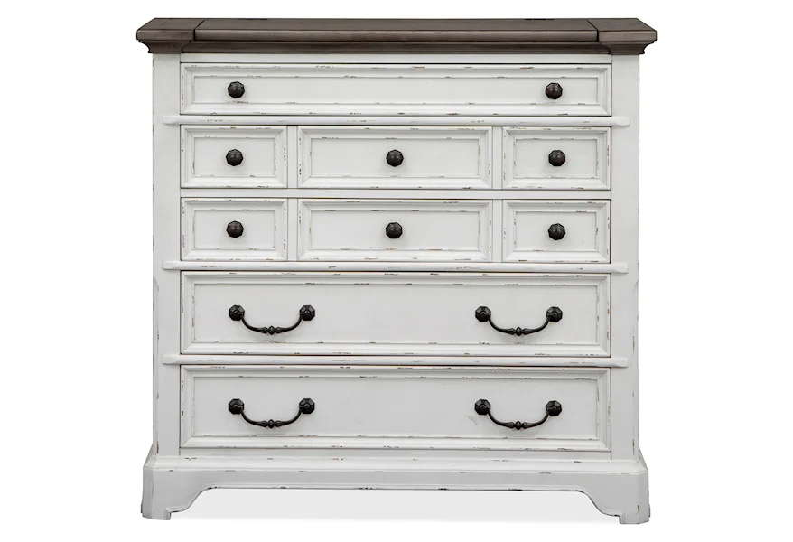 Bellevue Manor Bedroom Jewelry Chest by Magnussen Home at Z & R Furniture