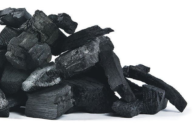 100% Natural Oak &amp; Hickory Lump Charcoal