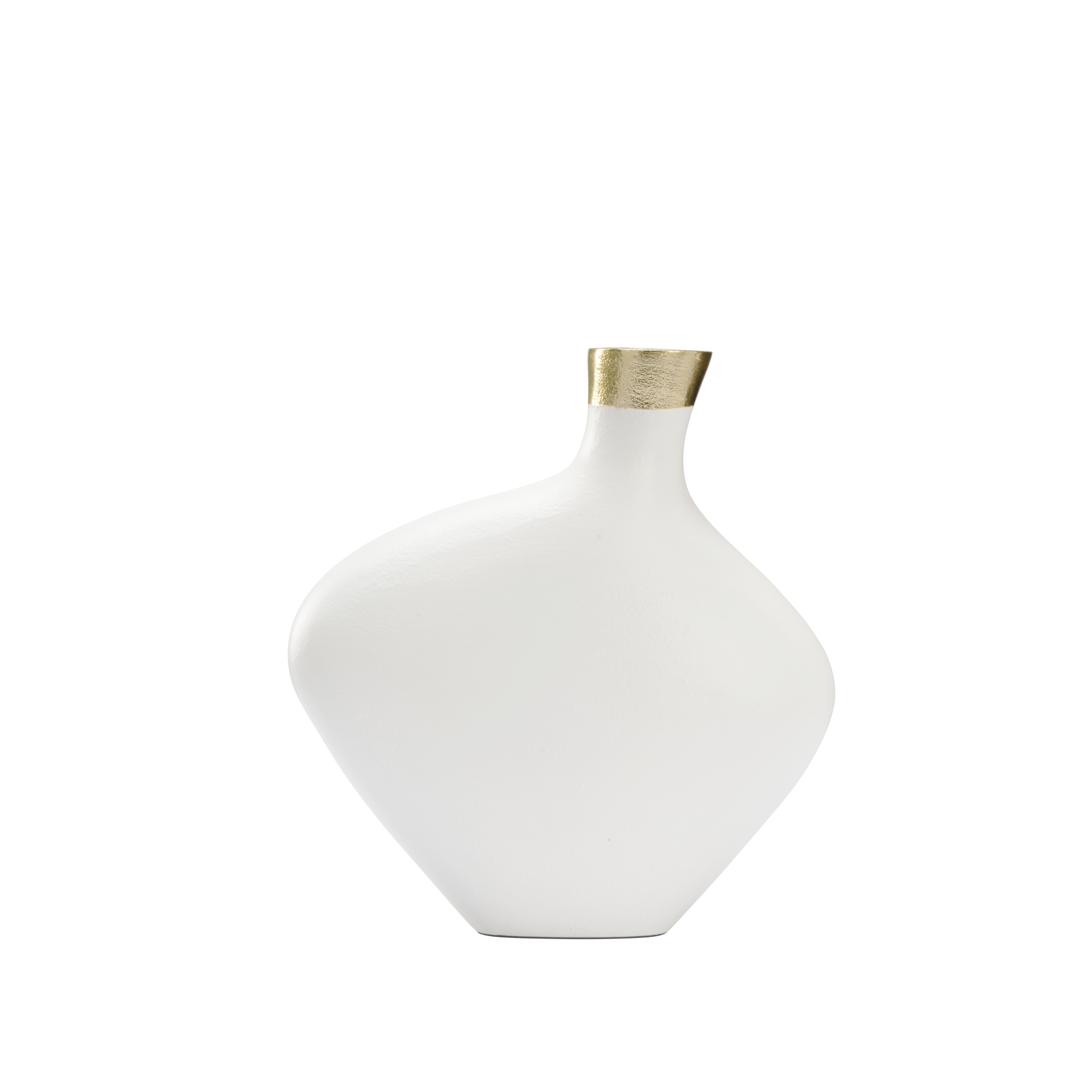 Chelsea House Chelsea House Misc Asymmetric Vase - White (Sm)