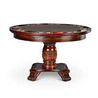 Tournament Game Table Top, Feet and Pedestal Base Column