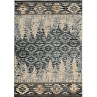 7'10" x 9'10" Slate Blue Pines Rug