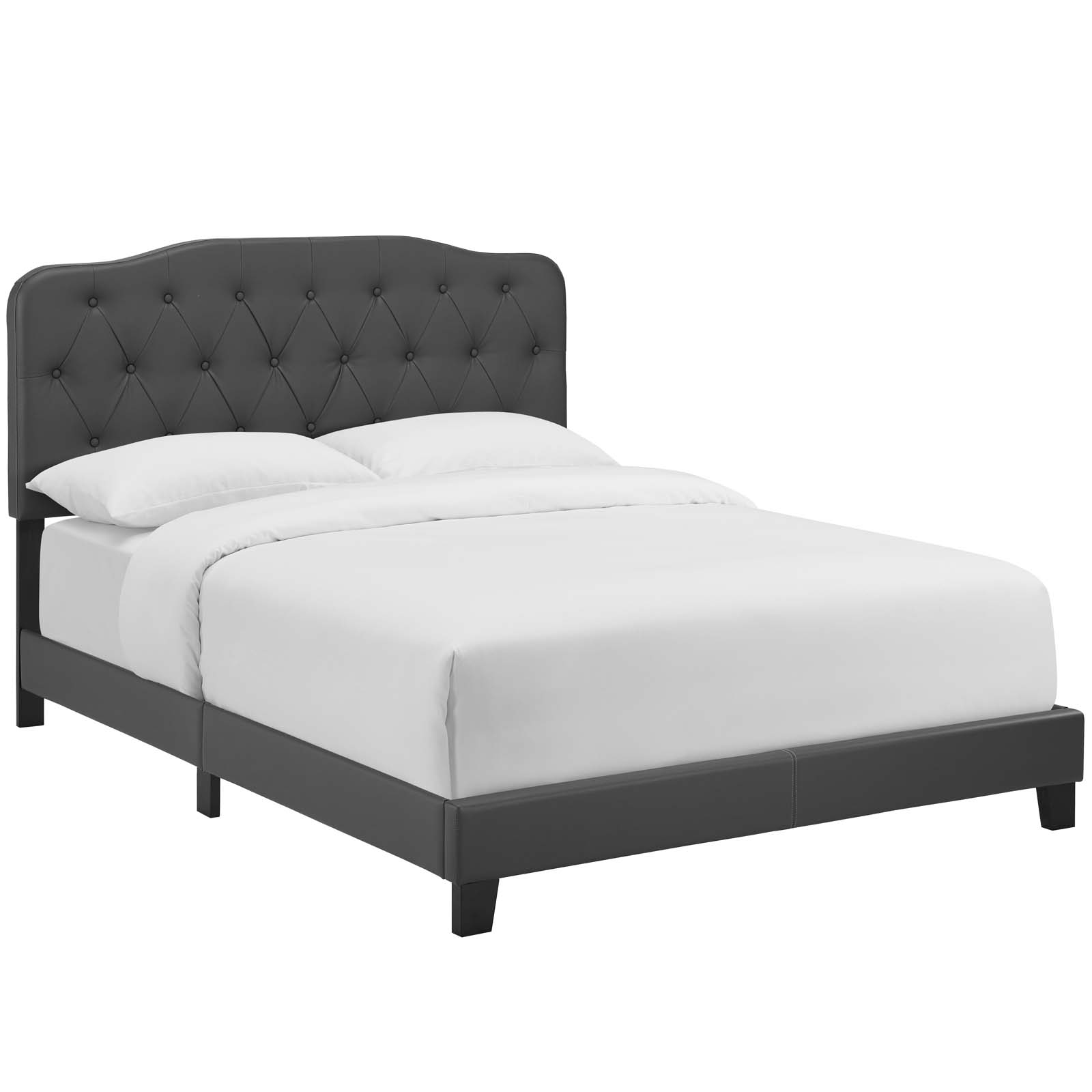 Modway Amelia Full Faux Leather Bed Value City Furniture Bed