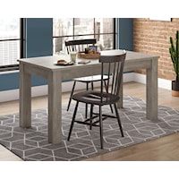 Transitional Lift-Top Dining Table
