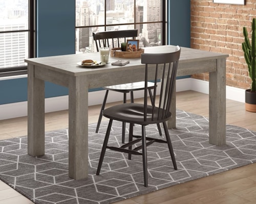 Transitional Lift-Top Dining Table