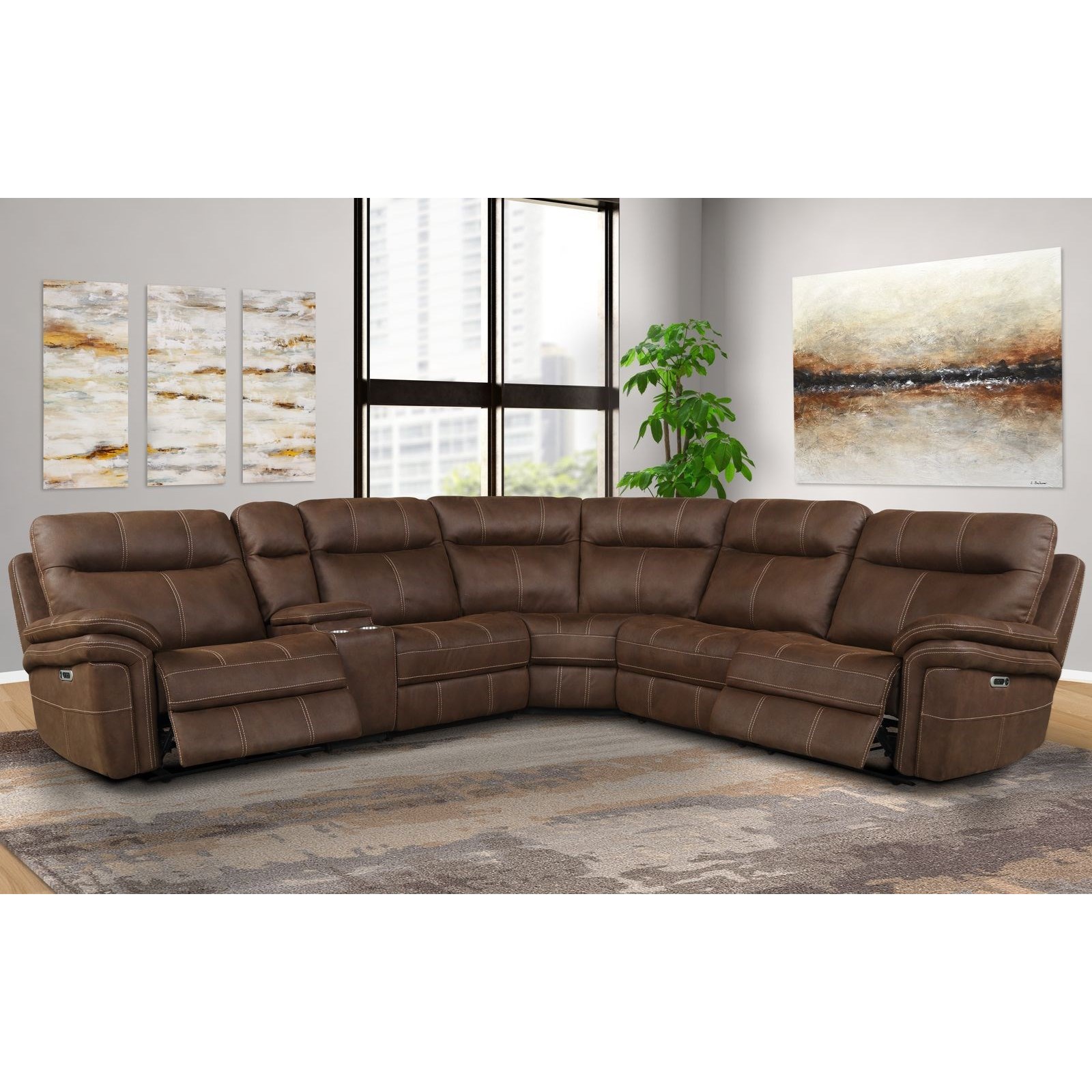 Parker Living Mason Power Reclining Sectional