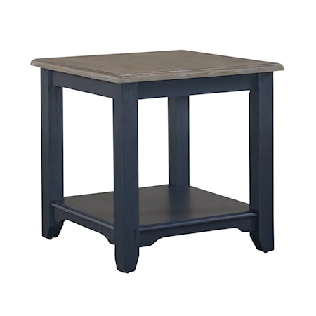 Square End Table