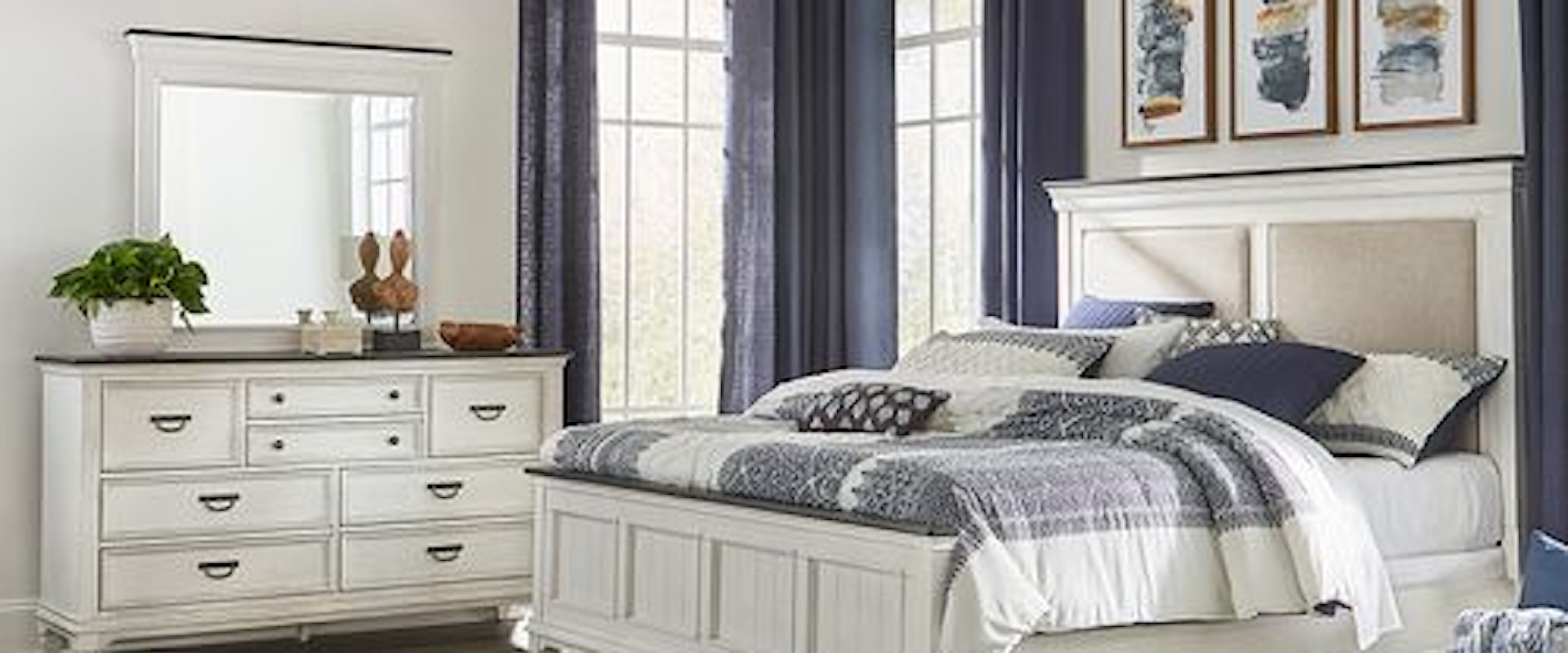 Cottage Style Queen Bedroom Group