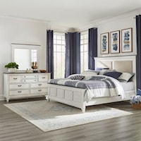 Cottage Style California King Bedroom Group 